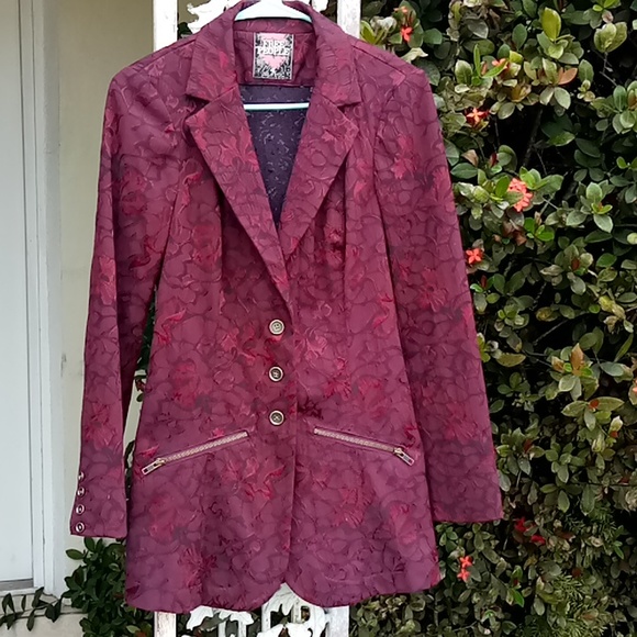 Free People Jackets & Blazers - Free people Tapestry Lace Jacket Size 4